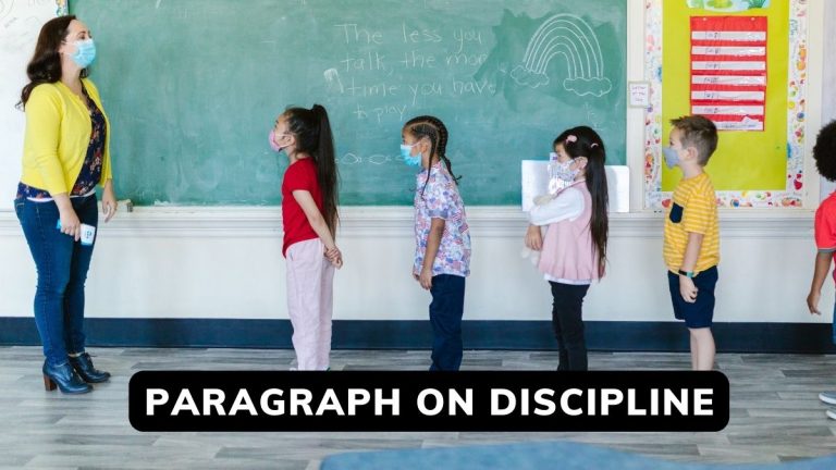 Paragraph On Discipline For Class 1-10 And 100-200 Words