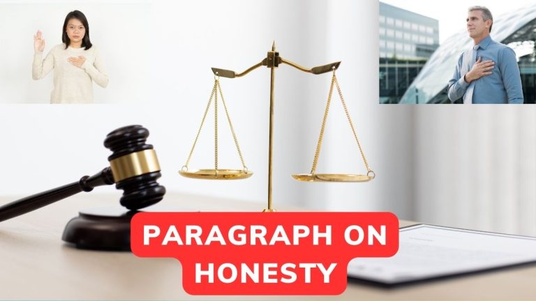 Paragraph On Honesty In English For Class 3 -10